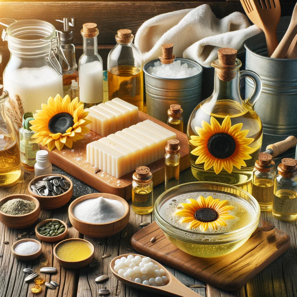 high oleic sunflower oil in soapmaking