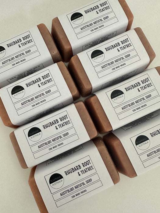 Rhubarb Root & Teatree Soap