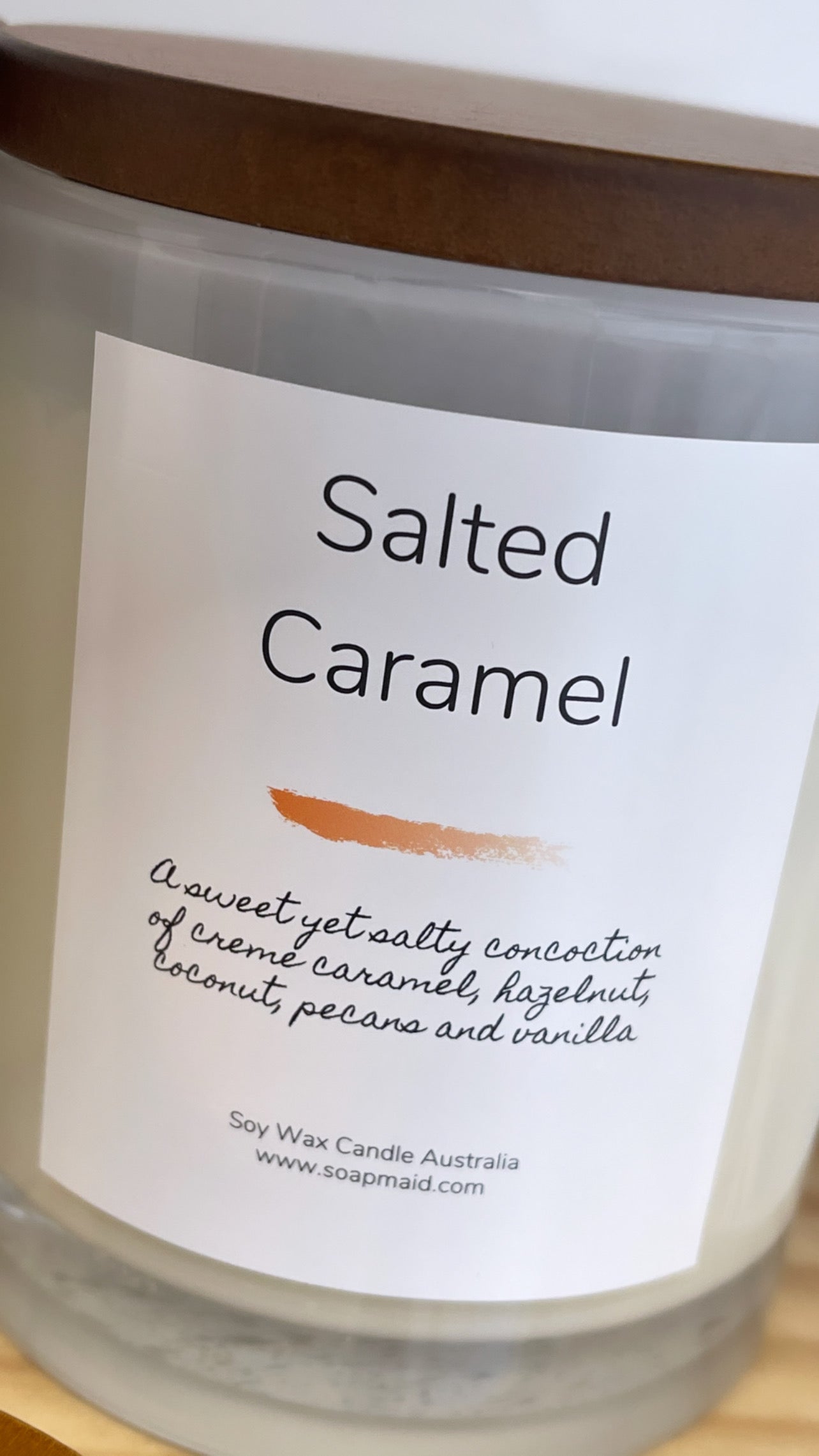 50 Hour White Glass Candle