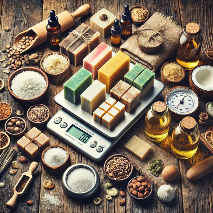 Soapmaking and saponification