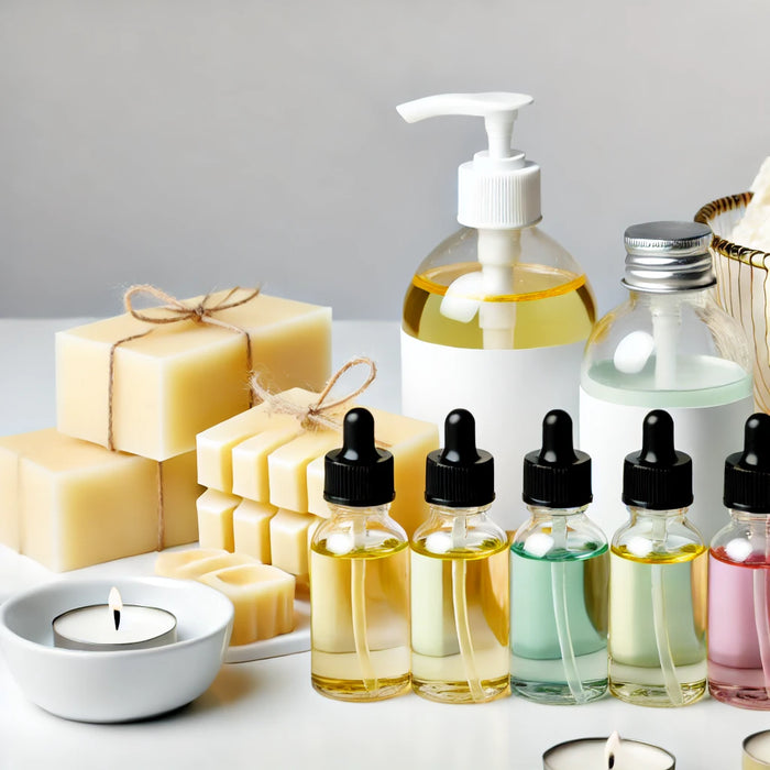 Fragrance oils for soap, cosmetics, bath bombs