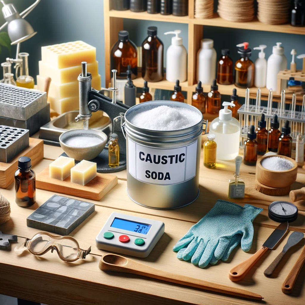 Safely Handle Caustic Soda for Soap Making Soapmaid