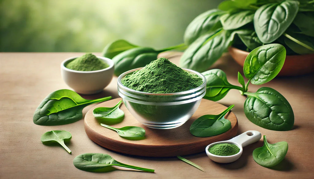 Spinac Powder The Beauty Benefits of Organic Spinach Powder in Cosmetics and Natural ...