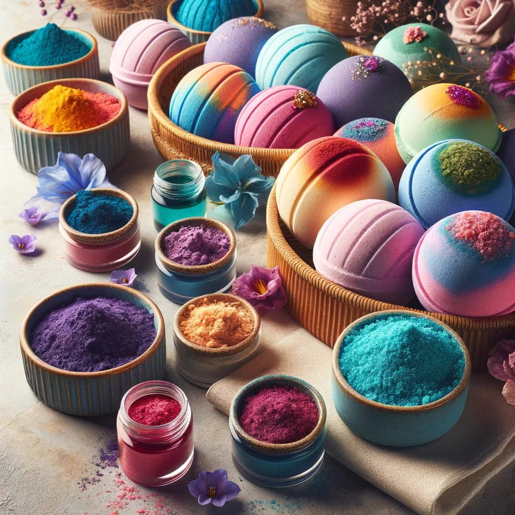 Exploring Lakes and Dyes for a Colourful Bath Experience Soapmaid