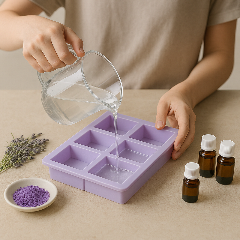 Melt and Pour Clear Soap Base - Palm Free