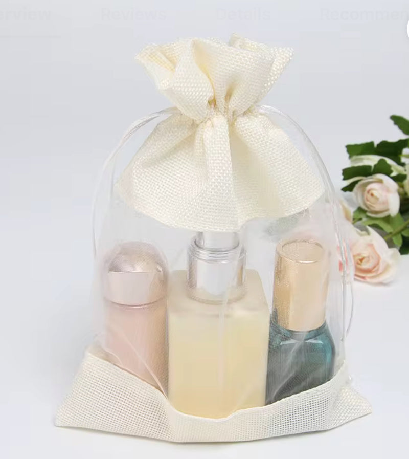 Burlap Drawstring Bags