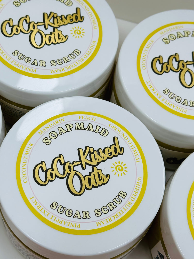 Coco-Kissed Oats Sugar Scrub
