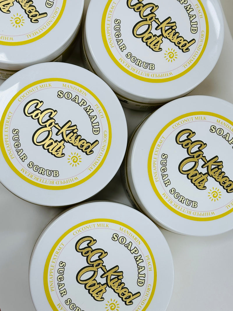 Coco-Kissed Oats Sugar Scrub