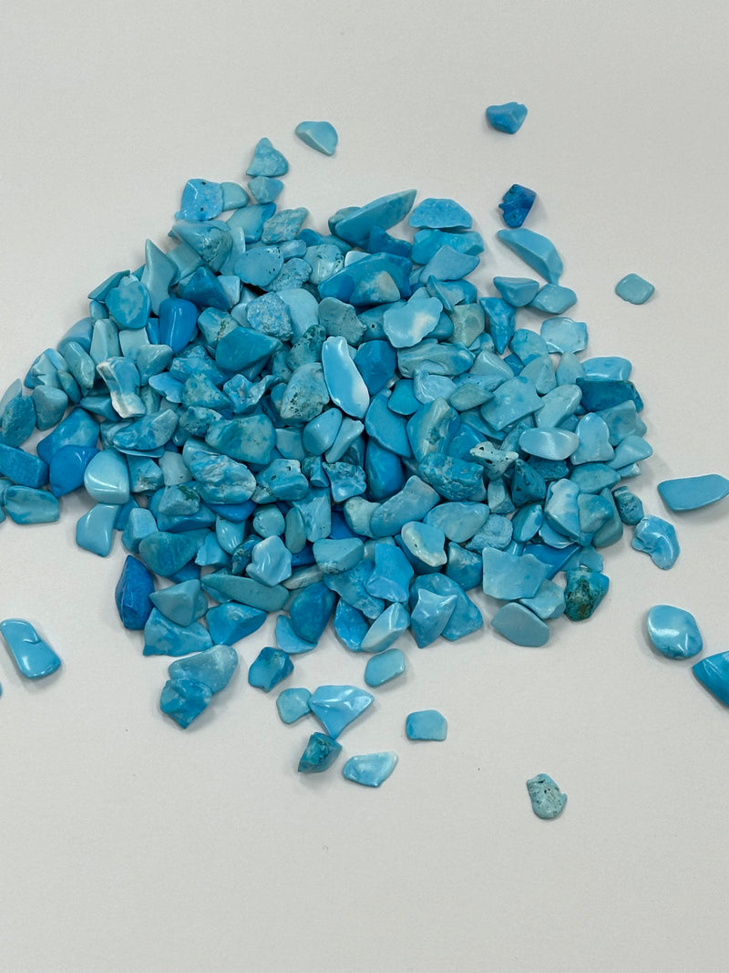 Howlite Turquoise (Light) Chips