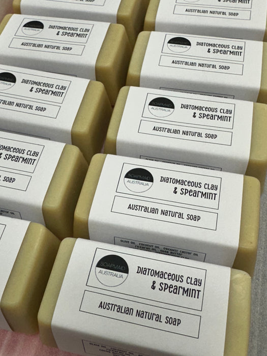 Diatomaceous Clay & Spearmint Soap