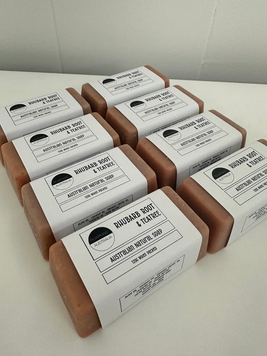 Rhubarb Root & Teatree Soap