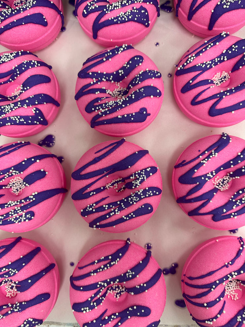 Berry Blast Donut Bath Bomb