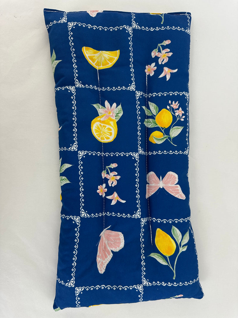 Cold Pack with lupins cotton fabric