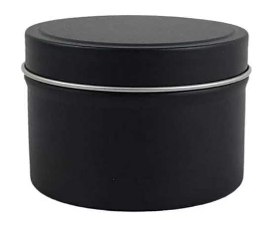 Candle Tin - BLACK
