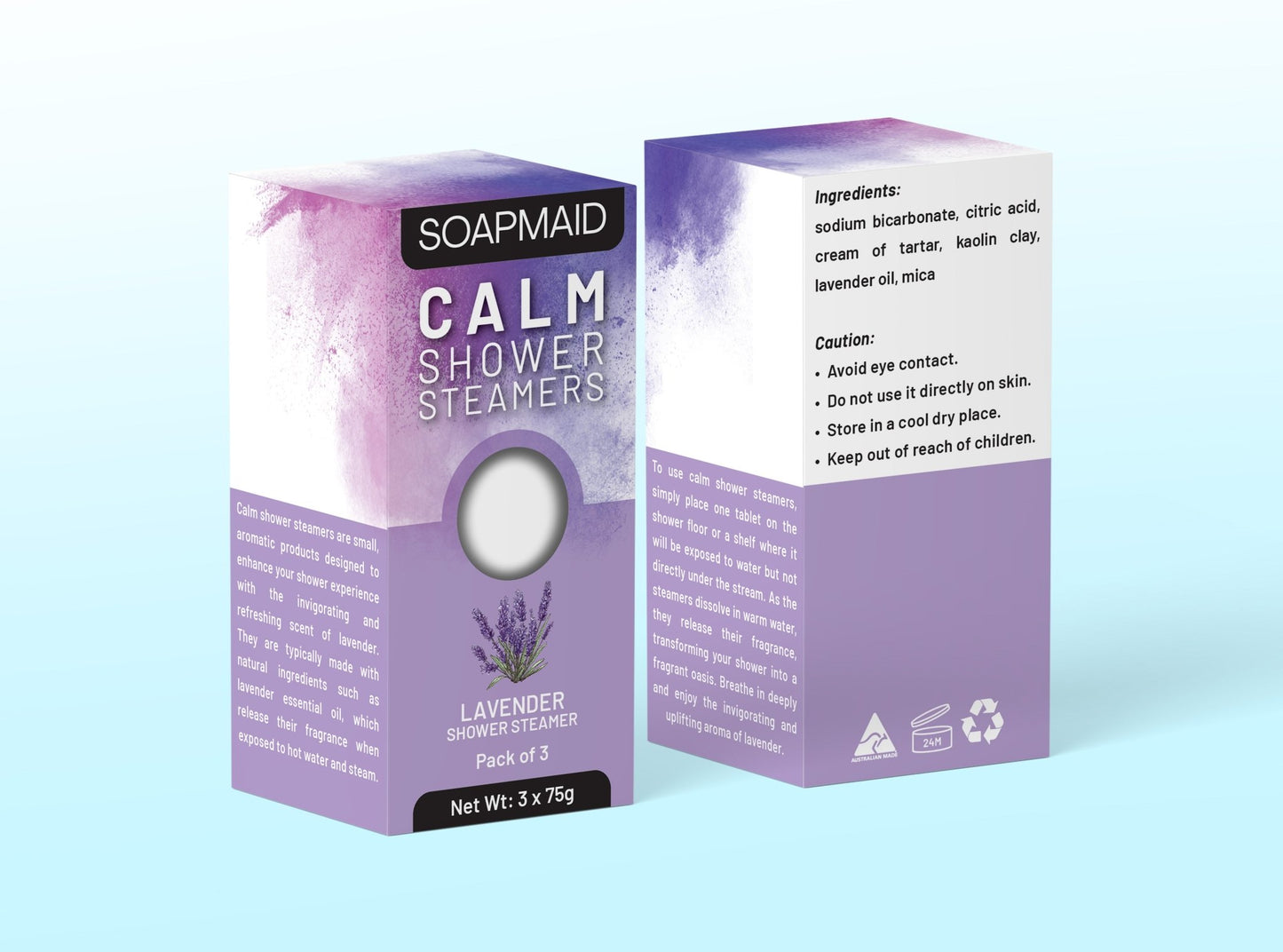Calm Shower Steamers - Soapmaid