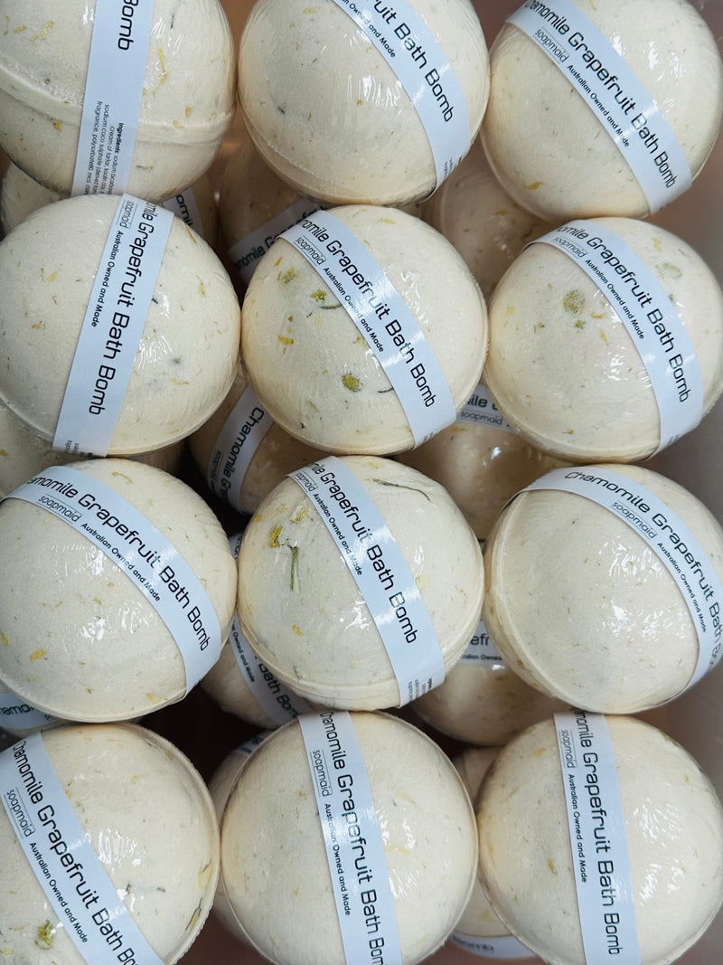 Chamomile Grapefruit Bath Bomb - Soapmaid