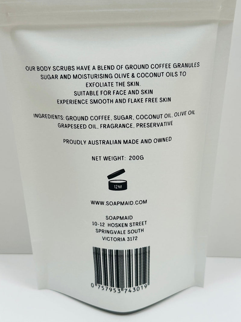 Coffee Coconut Body Scrub - Soapmaid