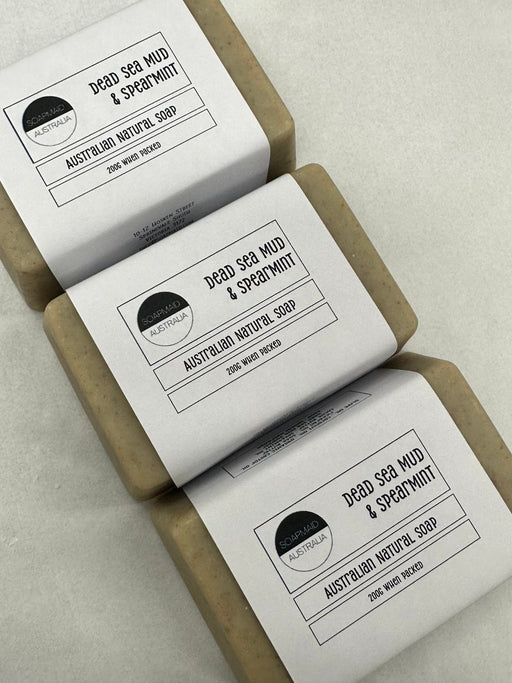 Dead Sea Mud & Spearmint Soap - Soapmaid