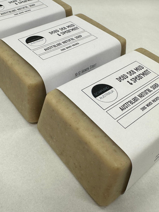 Dead Sea Mud & Spearmint Soap - Soapmaid