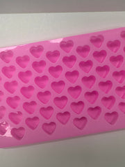silicone mould soapmaking hearts