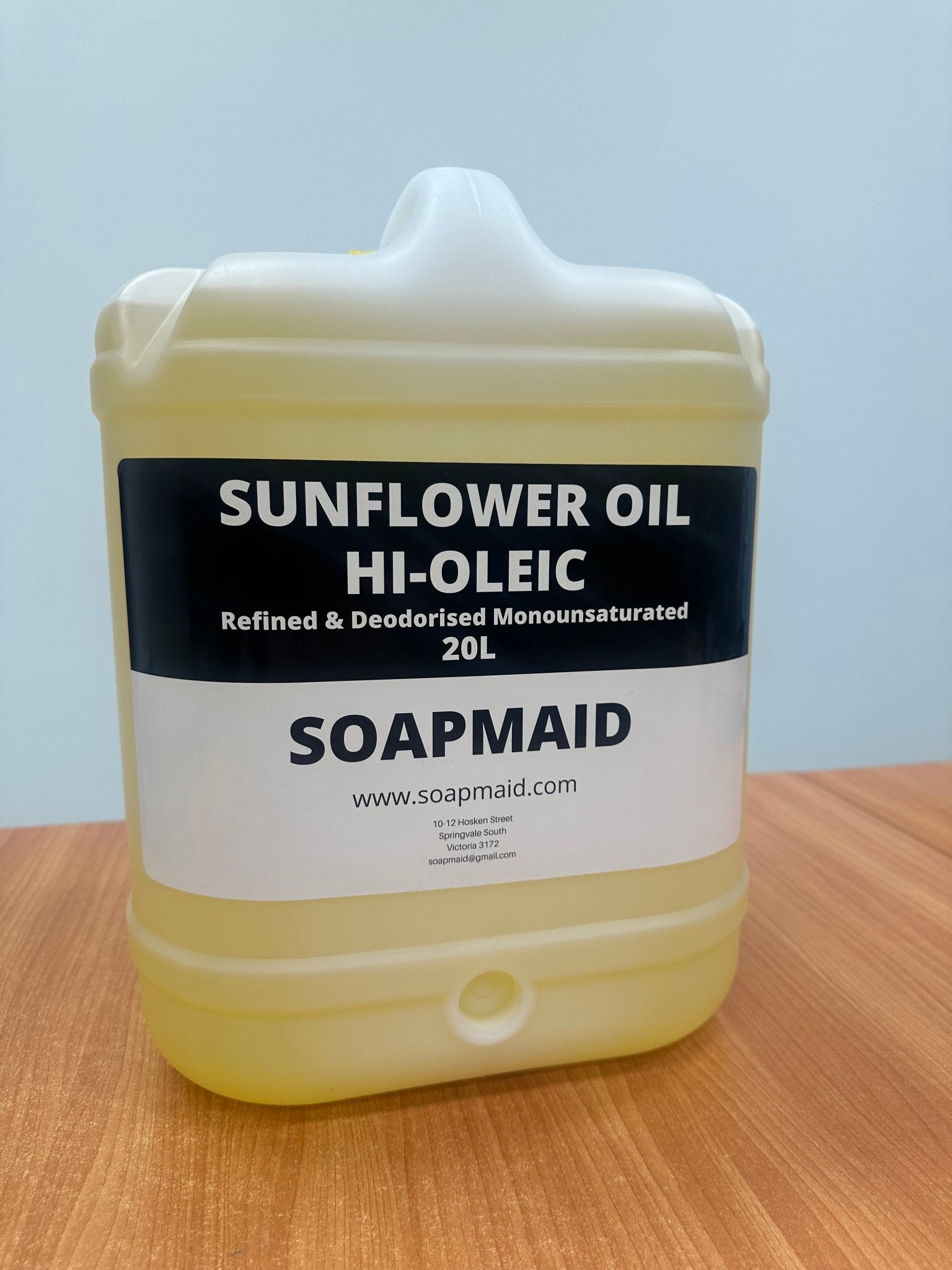 High Oleic Sunflower Oil Soapmaid Australia Pty Ltd