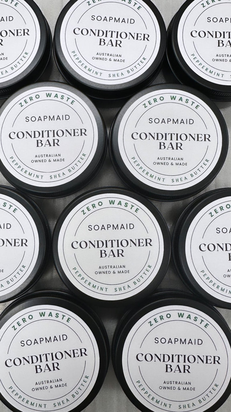 Solid Conditioner Bar - Peppermint - Soapmaid