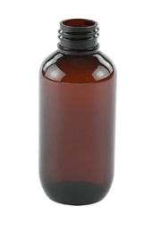 100mL Squat Boston 24/410 Amber PET - Soapmaid