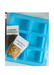 Silicone soap mould 6 cavity 100g rectangle