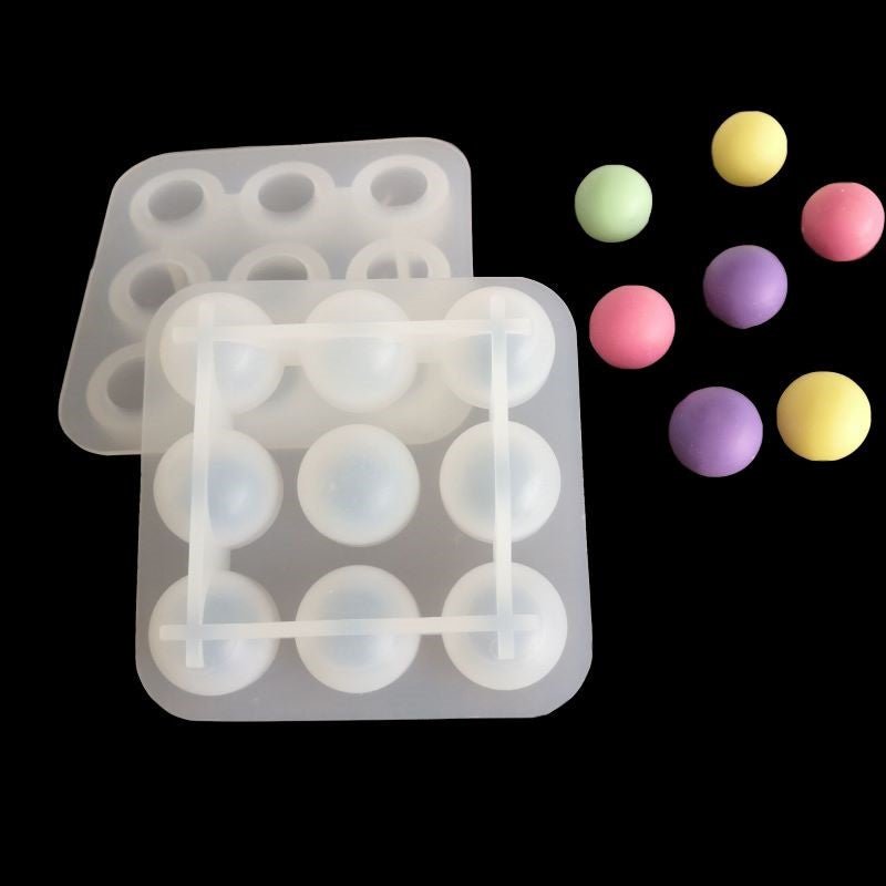 9 Silicone Ball Mould - Soapmaid