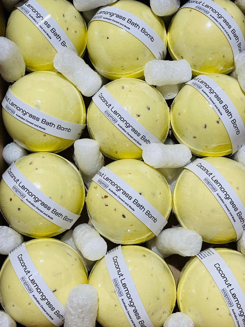 Coconut Lemongrass Bath Bomb