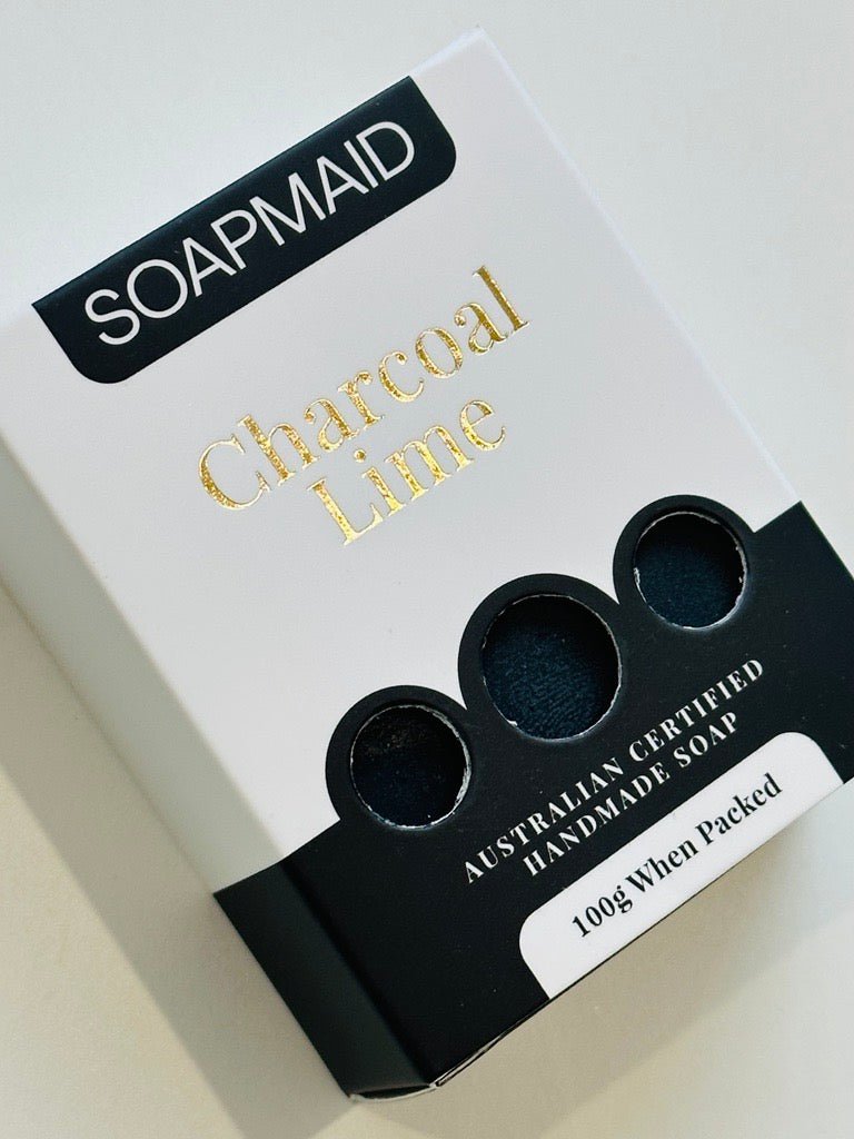 activated charcoal australian made soap bar