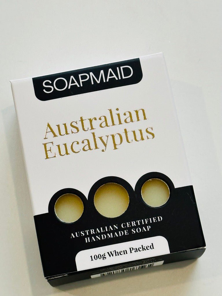 Handmade Natural Australian Eucalyptus Natural Organic bar Soap - Soapmaid Photo 2