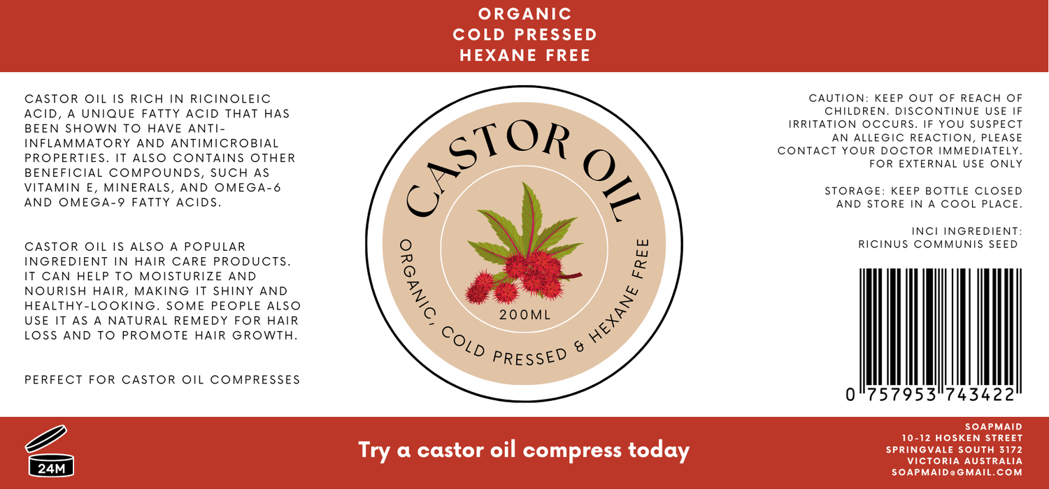 soapmaid castor oil organic