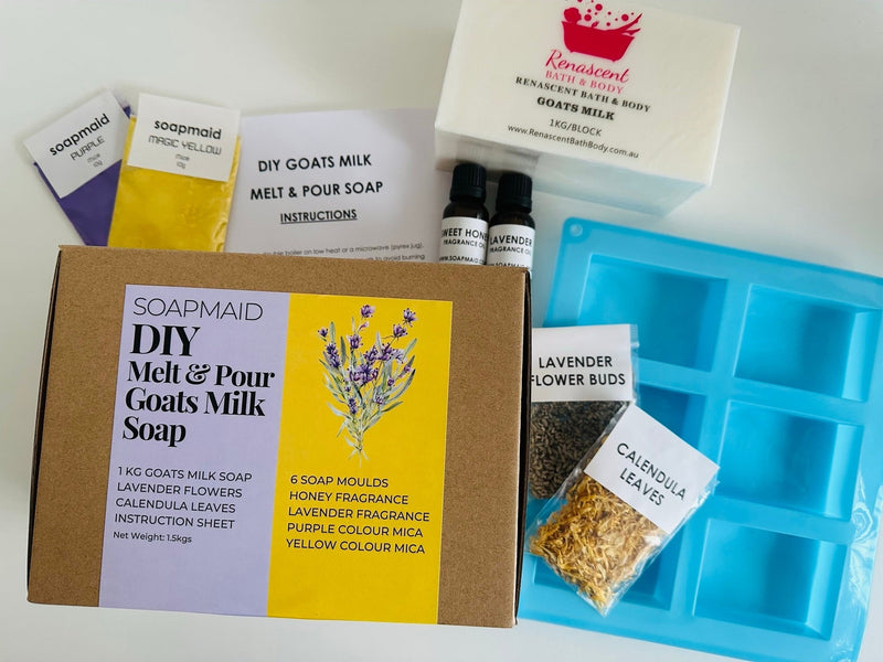 Goats Milk 1kg DIY Kit - Soapmaid Photo 1