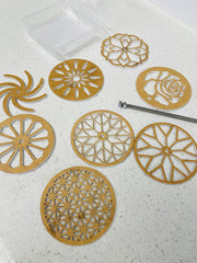 Kaleidoscope Circle Soap Pattern Tool - Soapmaid - Photo 1