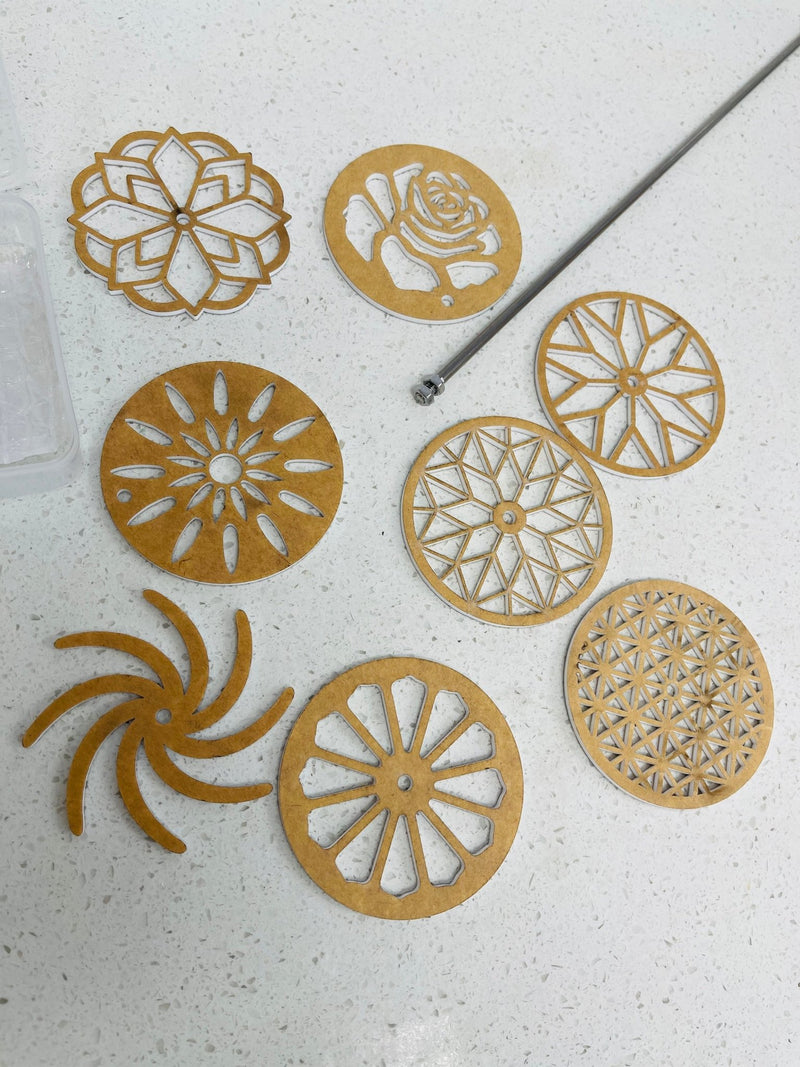 Kaleidoscope Circle Soap Pattern Tool - Soapmaid - Photo 2