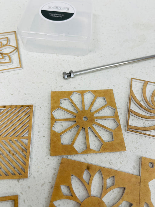 Kaleidoscope Square Soap Pattern Tool - Soapmaid - Photo 2