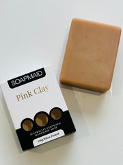 Pink Clay Natural Organic bar Soap - Soapmaid - Photo 1
