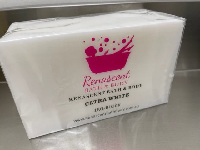 Ultra White Melt and Pour Soap Base